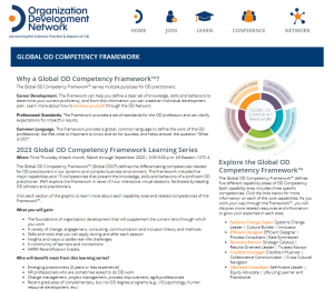 Organisation Design Competency Framework